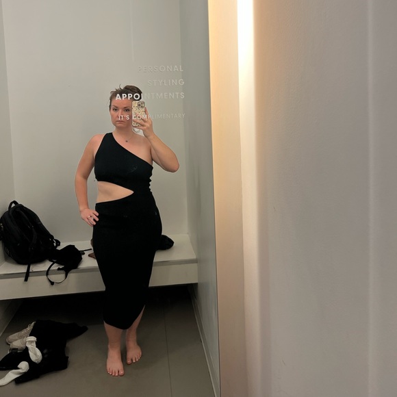 Oak + Fort Black Cutout Dress 🖤 - Picture 7 of 7